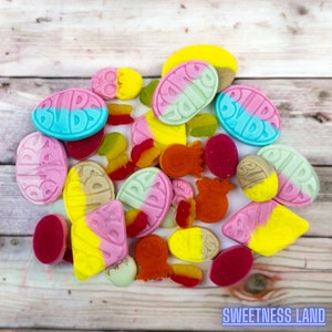 Schwedische Süßigkeiten Kostenloser Versand Bubs Candy Lushgleam Candy Mix Pick n Mix Halal-Süßigkeiten Party-Süßigkeiten-Geschenk BUBs vegetarische Süßigkeiten BonBon Bild 1