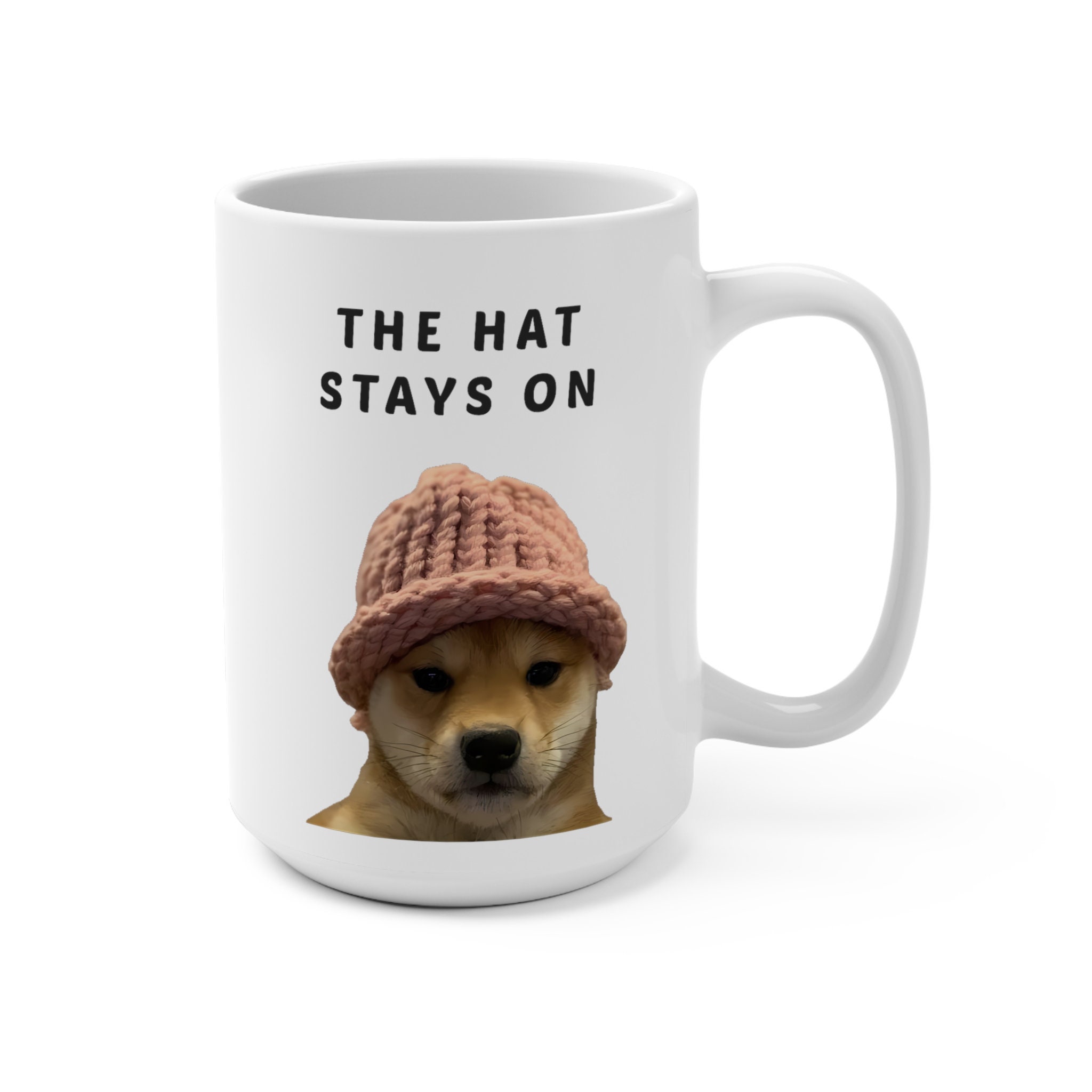 DOGWIFHAT (WIF) Mug - Crypto, Cute Dog, Coffee Mug - Etsy