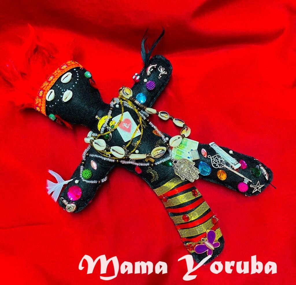 XXL Large Authentic Juju Doll JU-JU Voodoo Voodooo Handmade