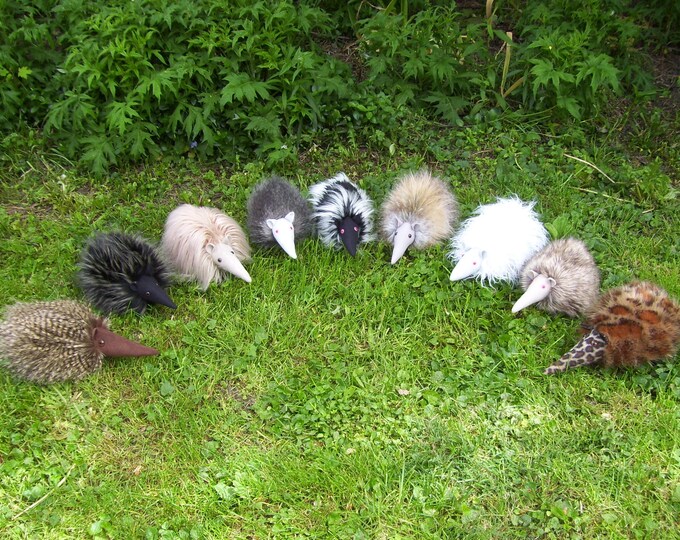 Hedgelings Plushie Stuffed Animal Fur Furry Huggable Plush Ant Eater