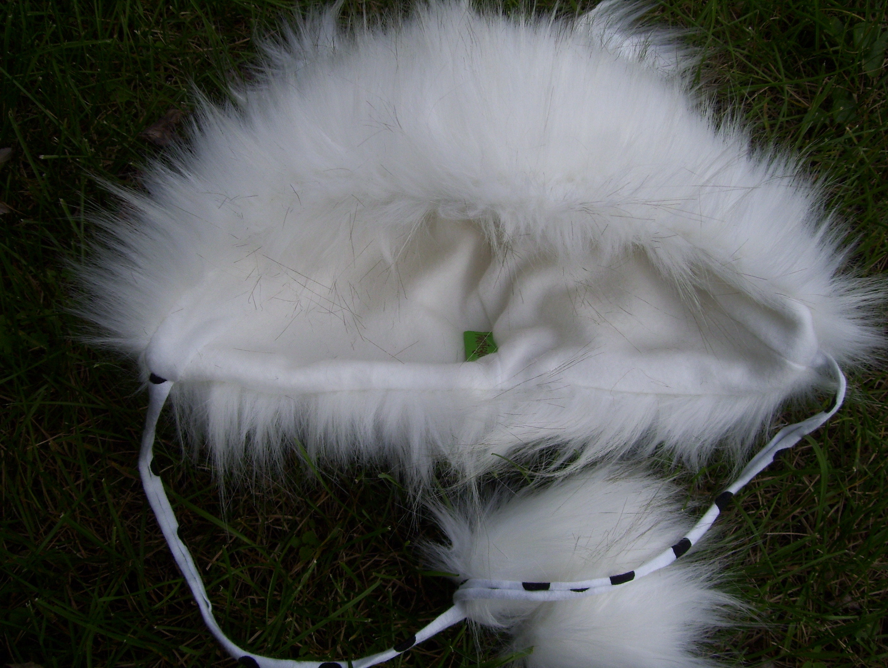 Ready to Ship Husky Furry Hat N Tail 