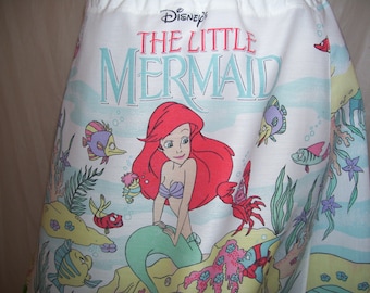 Upcycled Vintage Meerjungfrau Rock, Disney Ariel Thema (XS-S oder M-L)