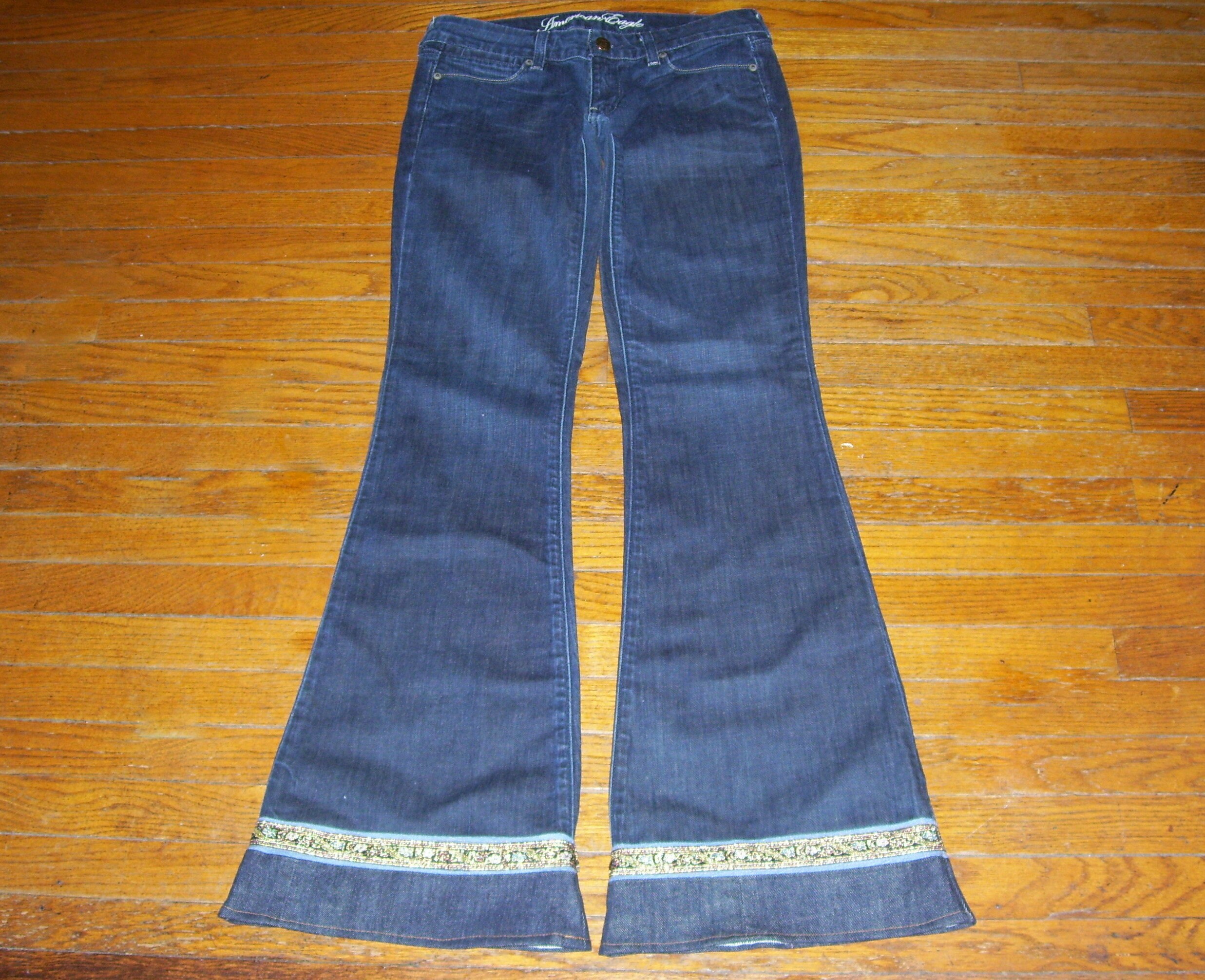 Vintage American Eagle Flare Jeans Sz 4 