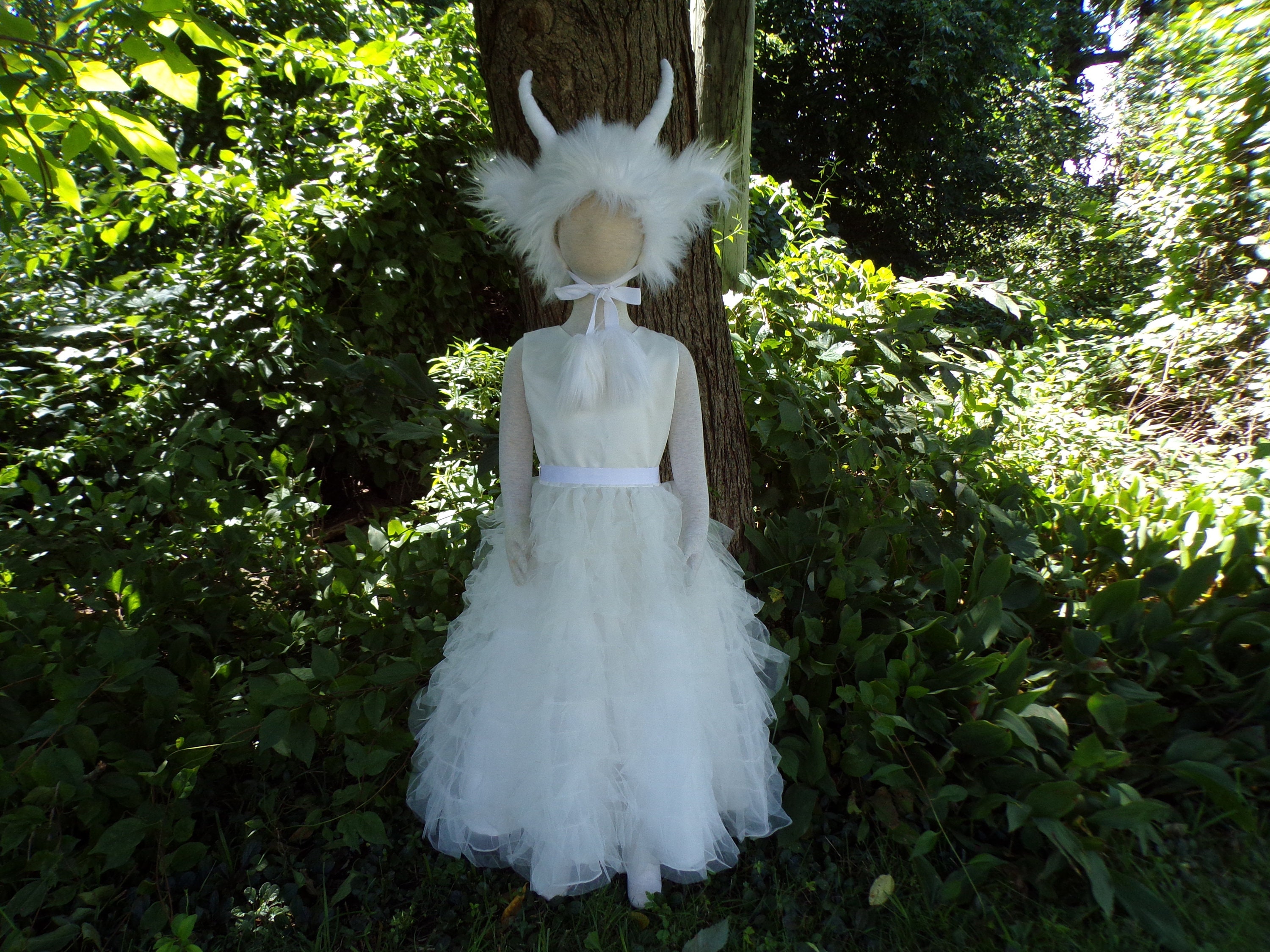 Beast AND Beauty Child Halloween Costume Monster Princess Gown ...