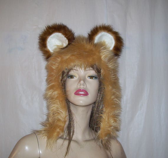 Adulto Uomo Pazzo Peloso Lupo Animali Halloween Costume Maschera Accessorio