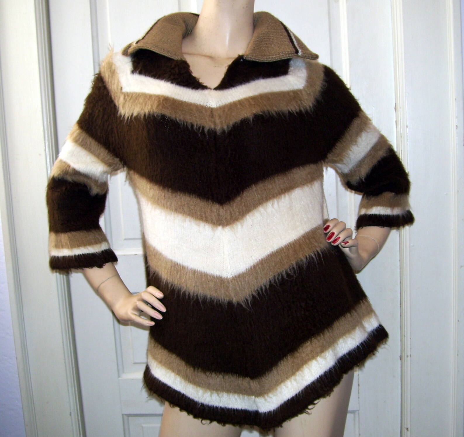 fuzzy poncho