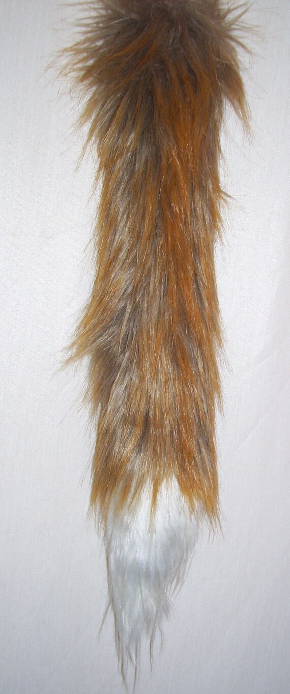 furry fox hat with ears