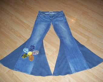 Huge Bell Bottoms - Etsy