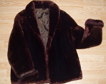 Mouton Fur Coat - Etsy