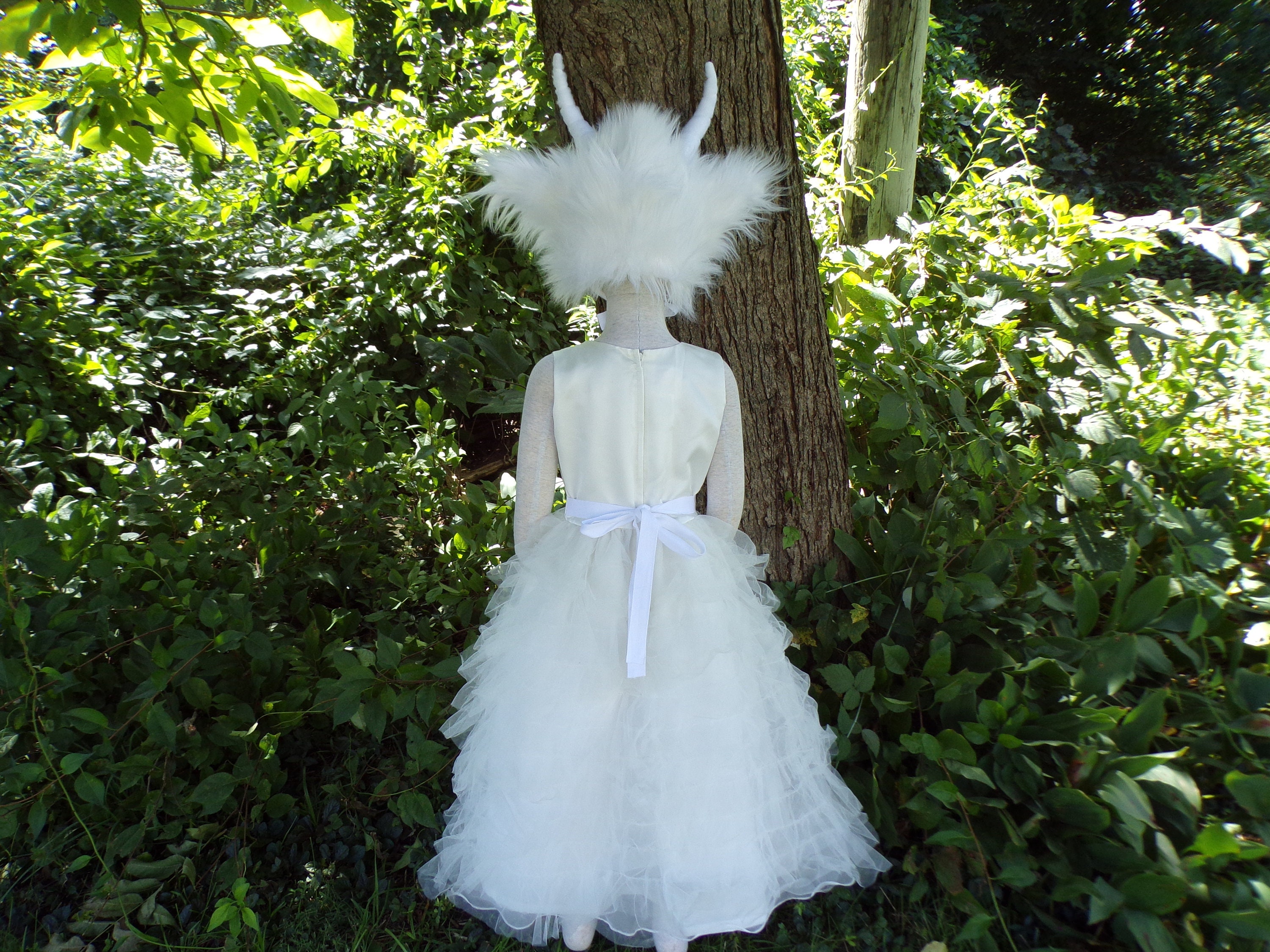 Beast AND Beauty Child Halloween Costume Monster Princess Gown ...