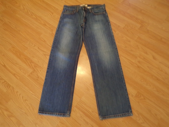 Levis 529 Men s Made in Mexico 1990s 90s Straight Leg Low Rise Jeans All Cotton Nice Faded Unisex 34 Waist X 32 Inseam Actual 36x32 Etsy