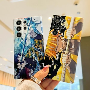 Anime Phone Case for iPhone 16 E 15 14 13 12 11 Pro Max Samsung S24 S21 S20 FE S23 S22 Plus S25 Ultra Note20 Google Pixel 7 8 9 Pro XL Cases