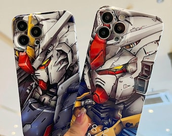 Nuova custodia per telefono con robot anime per iPhone 17 16 15 14 13 12 Pro Max Samsung S26 S24 FE S21 S22 S23 Plus S25 Ultra Google Pixel 7 8 9 10