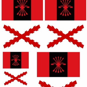 1 16 1 18 Maßstab Spanien Carlist Region Flaggen Lufterkennung