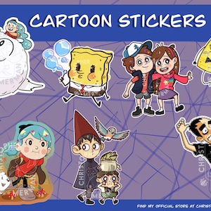 Cartoon Series stickers