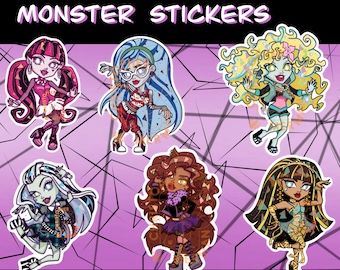 Monster stickers