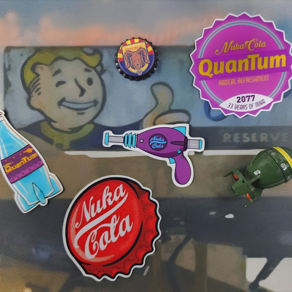 Nuka Cola Stickers (4 pack)