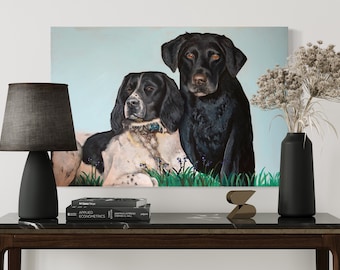 Custom Hand Painted Pet Art