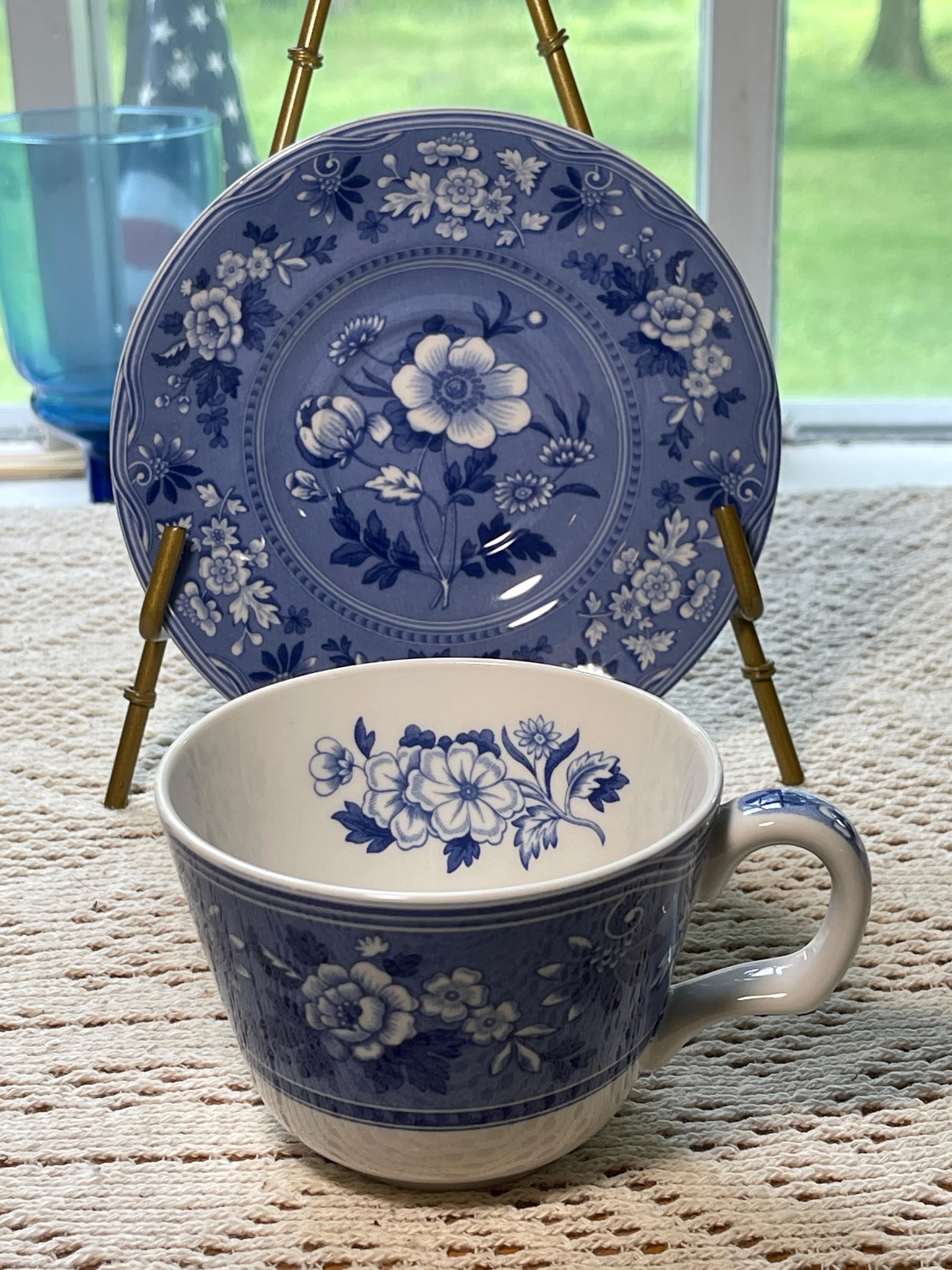 Blue Italian Spode - Etsy Blue Italian Spode - Etsy