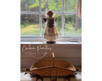 Primitive Spring Farmhouse Angel Doll Rustic Farmhouse PDF PATTERN ONLY