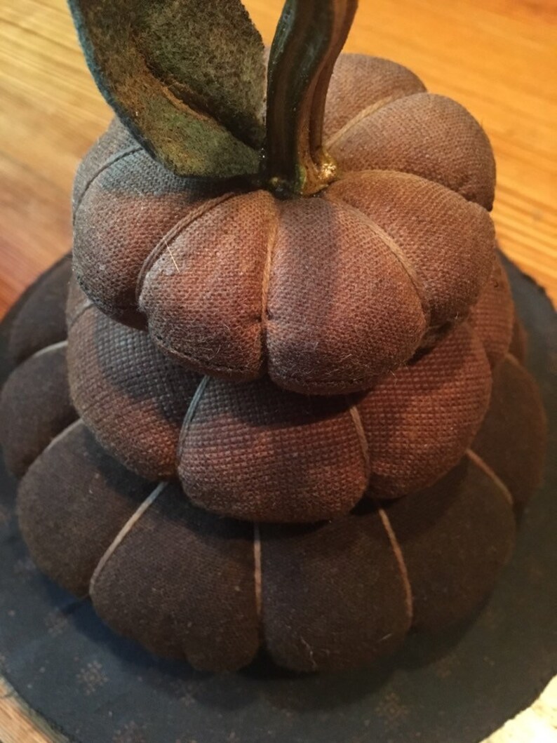 Primitive Fall Halloween Pumpkin Box PATTERN by Chickadee Primitives - Etsy