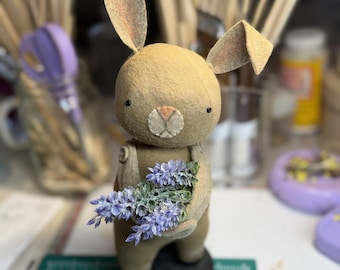 NEW Add on for my Primitive Farmhouse Flower Garden Bunny Rabbit Digital Pattern by Chickadee Primitives PATTERN only