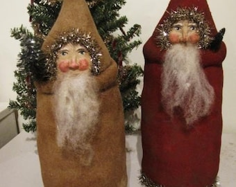 Primitive Santa Belsnickel Christmas PATTERN by Chickadee Primitives PATTERN ONLY