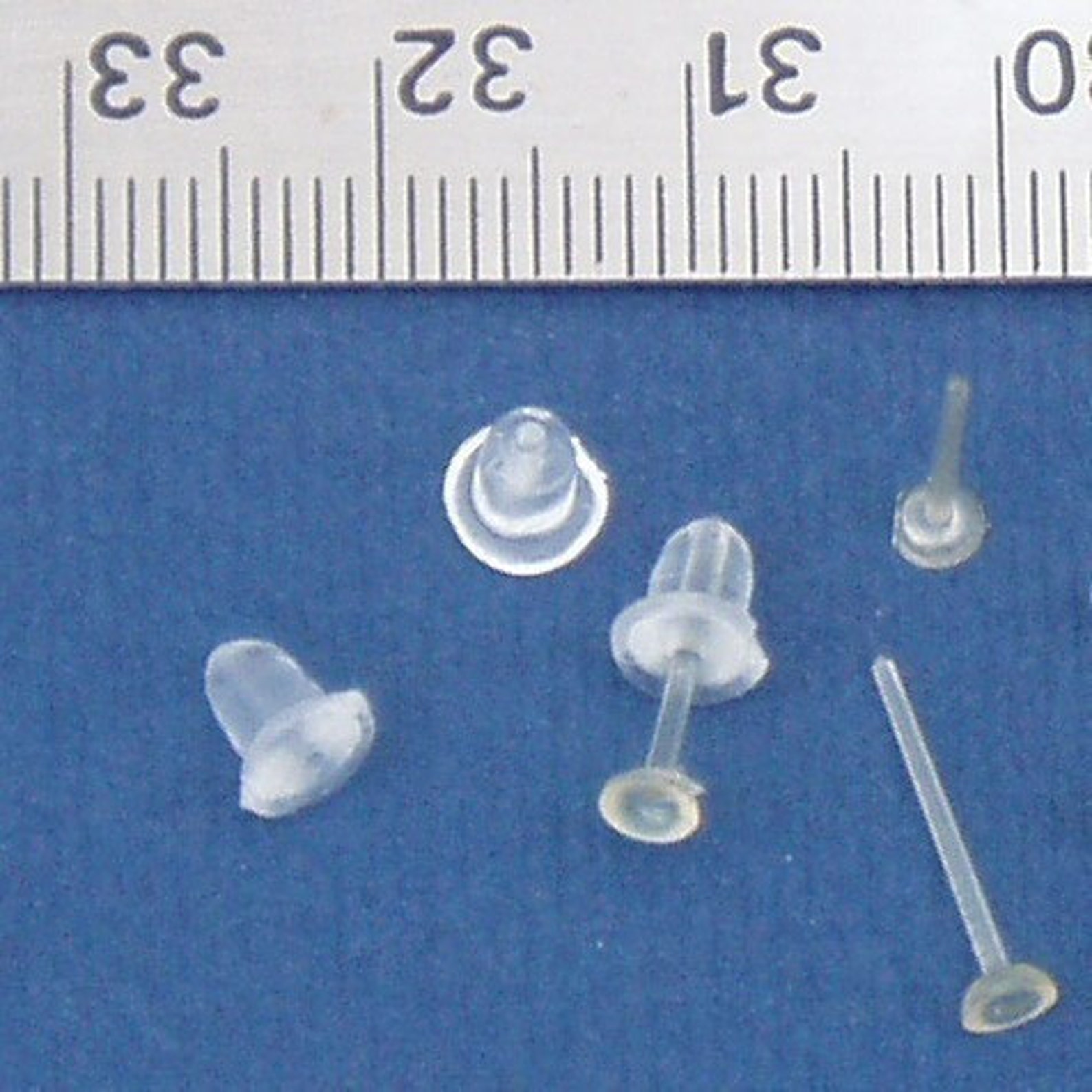 72 Plastic Earring Posts W/backs & 72 Plastic French Hooks/ear Wires