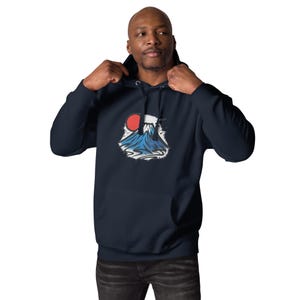 Japanese Kitsune Fox Hoodie: Kanji Print, Mythical Nine Tail Design