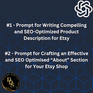 ChatGPT Prompt for  Chatgpt etsy listing with chat gpt ebook as a help selling book for ranking products about ranking search etsy