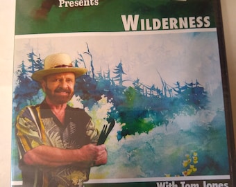 The World of Art Presents Wilderness with Tom Jones Painting DVD Discount Art Supply