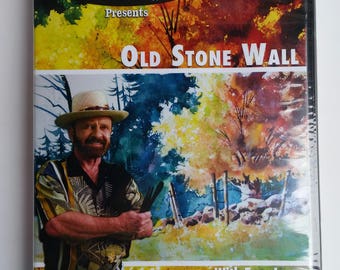 Old stone wall with Tom Jones recommended for all skill levels watercolor painting discount Art Supply