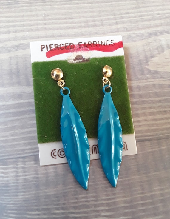 80s feather earring deals
