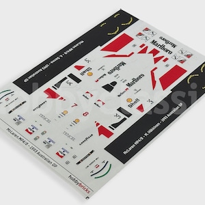 Pre-Cut Stickers - MP4/8 - 1/25 - Custom Brick MOC