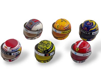 Custom LEGO® Minifigure Helmets - F1 Drivers - 2026 Season
