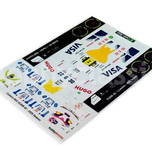 Pre-Cut Stickers - RB02 - 2025 Season - Custom Brick MOC