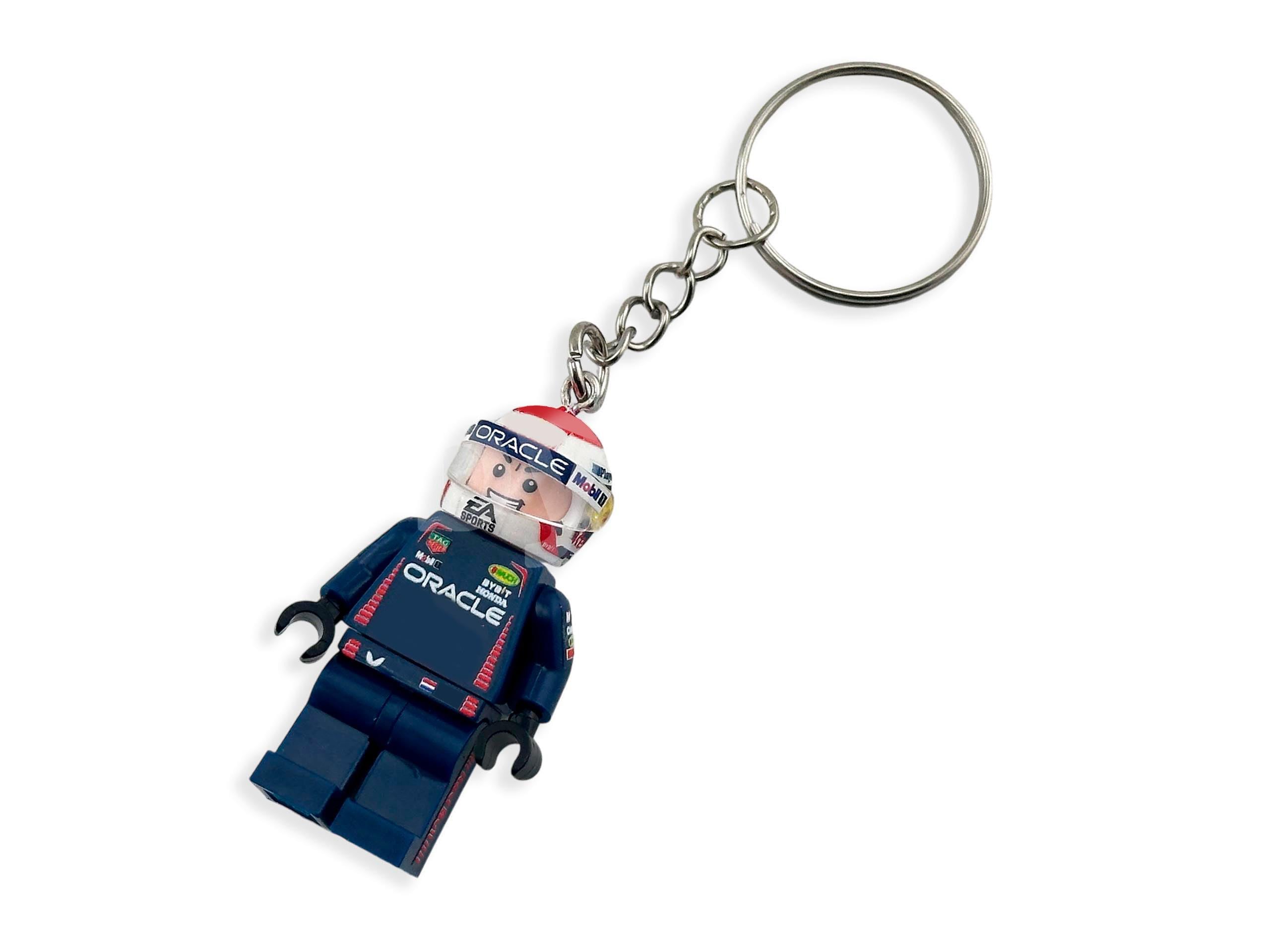 Custom MiniFig Keychain - Max Dutch Racing Driver - 2024 Season