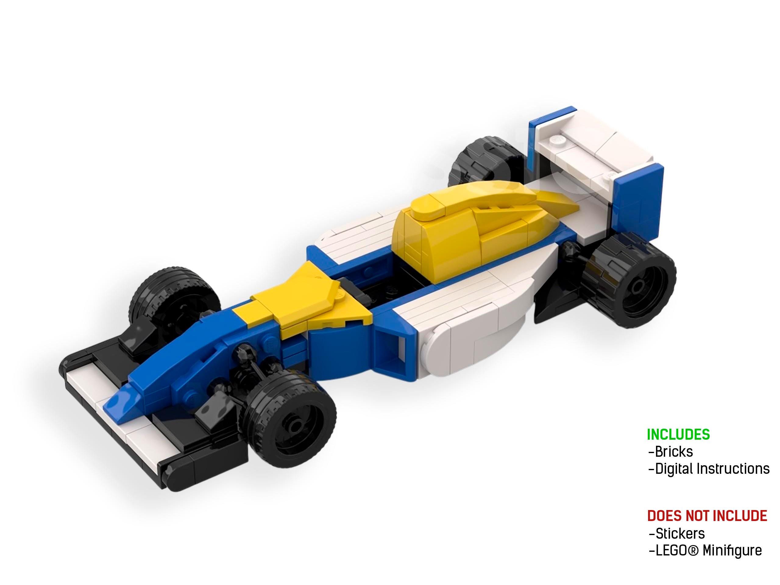 Model Kit - FW15C - 1993 World Champion - MOC Brick - Etsy