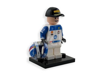 Custom Minifig - Charles Leclerc - 2025 Miami GP