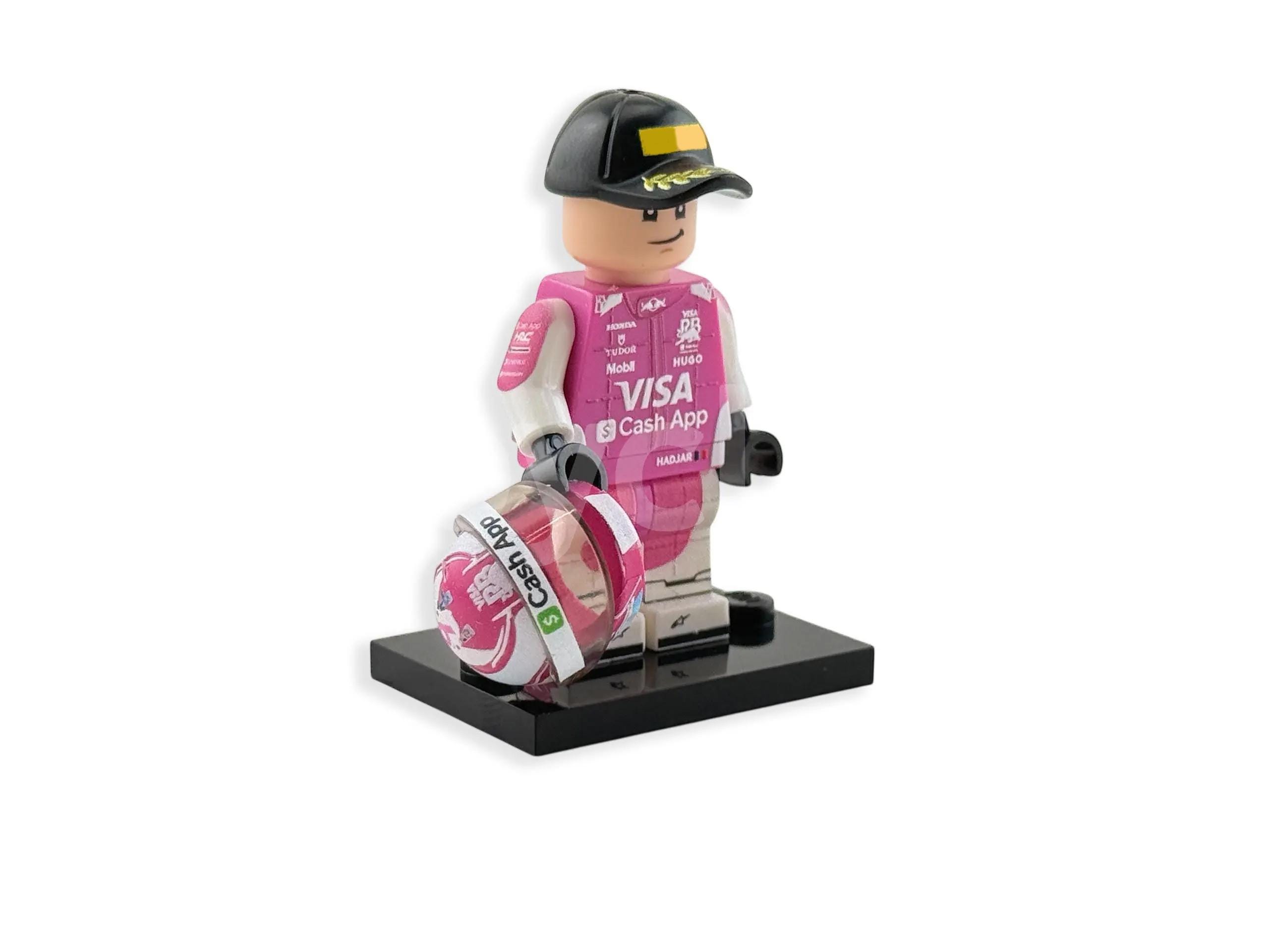 Custom Minifig - Isack Hadjar - 2025 Miami GP - Etsy