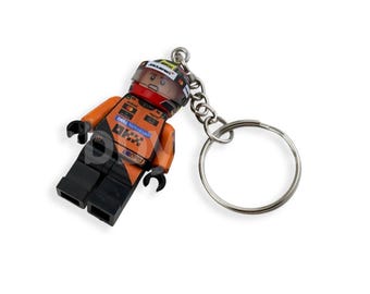 Custom MiniFig Keychain - Oscar Piastri - 2025 Season