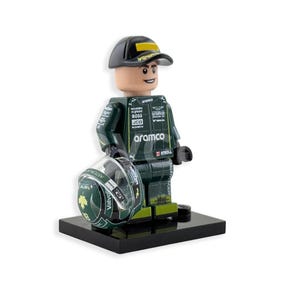 Anpassad minifigur - Lance Stroll - Säsongen 2025