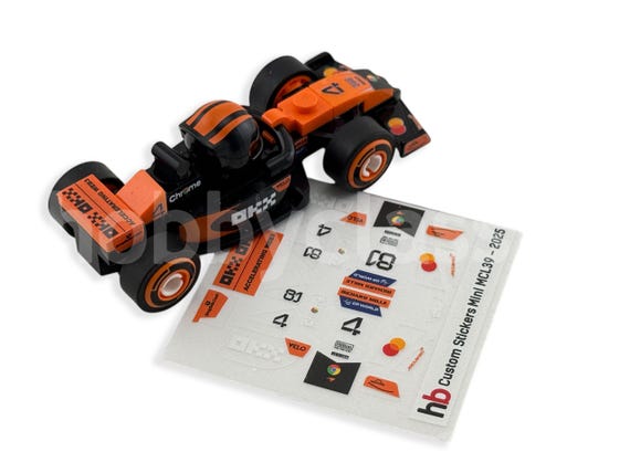 Alternative Stickers - MCL39 - LEGO® F1® Collectible Race Cars