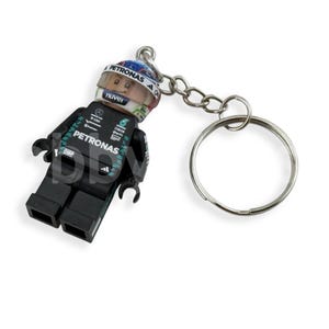 Gepersonaliseerde MiniFig-sleutelhanger - Andrea Kimi Antonelli - seizoen 2025