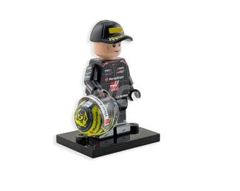 Benutzerdefinierte MiniFig - Ollie Bearman - Saison 2025