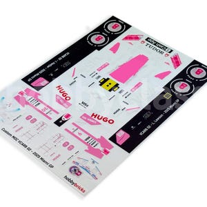 Pre-Cut Stickers - RB02 - 2025 Miami GP - Custom Brick MOC
