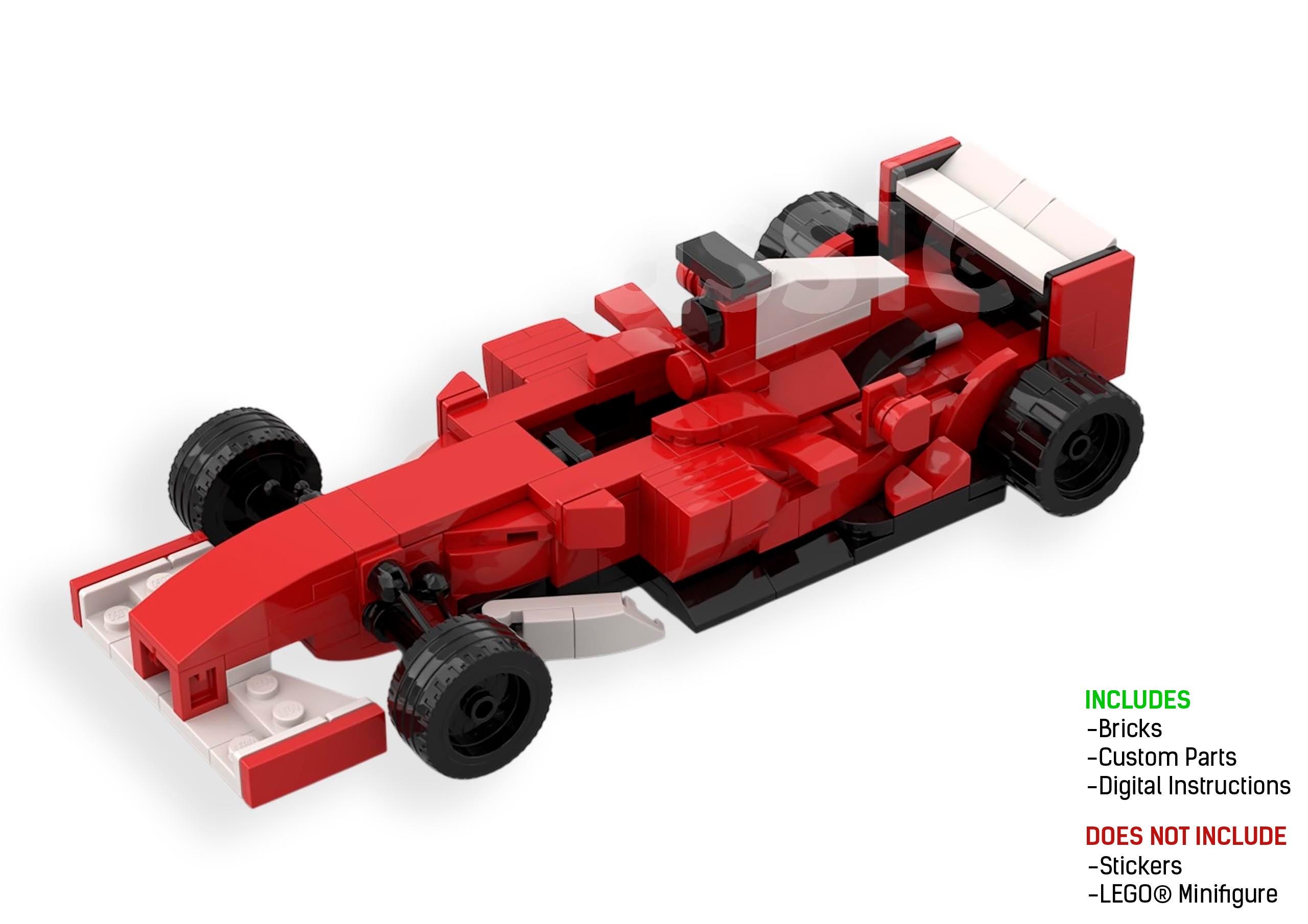 Model Kit - F F2004 - 2004 World Champion - MOC Brick - Etsy
