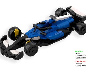 Diy Kit - VCARB 01 - 2024 Miami gp - MOC Brick