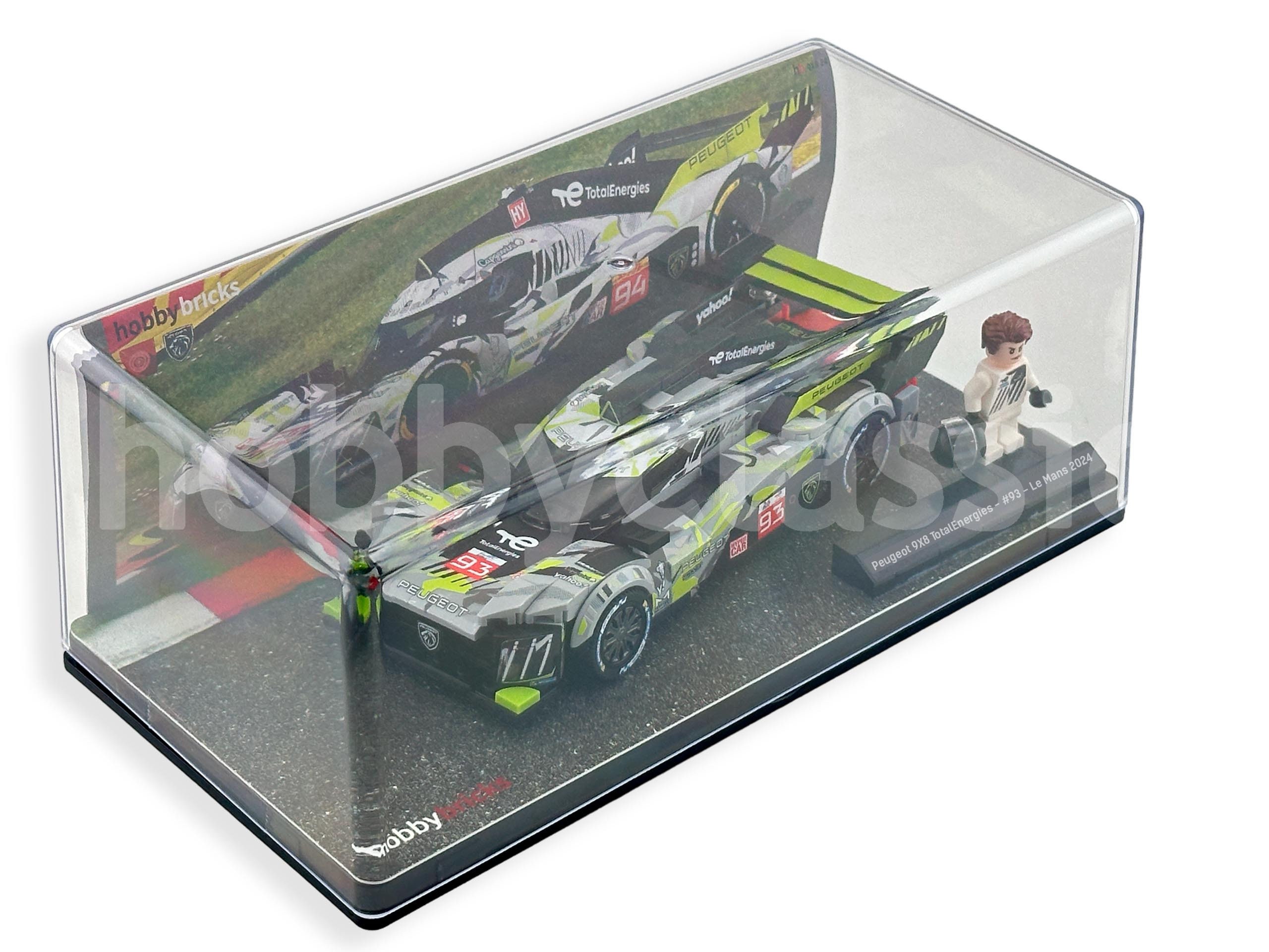Assembled MOC Brick - Peugeot 9X8 LMH - Totalenergies - Le