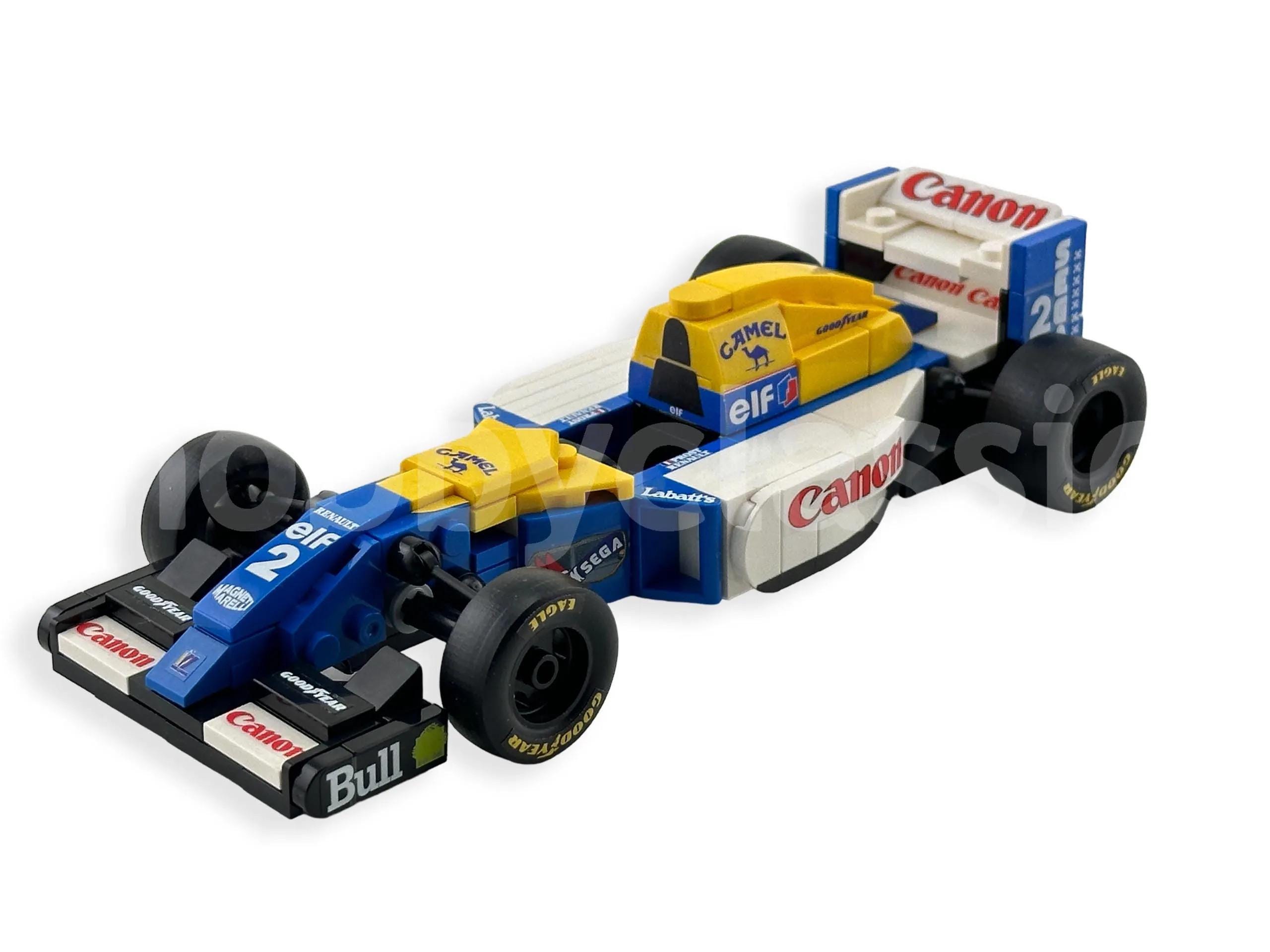Set 4 X F1 Tires 1990s - LEGO Compatible Speed Champions - Etsy